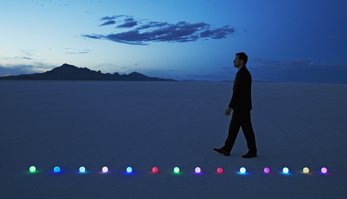 Man In Suit Walking In Desert At Dawn, Can Too Much Solitude Be A Bad Thing?, Healthy Living