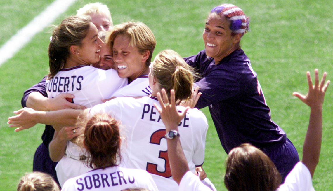 US Women World Cup Celebration, 1999 World Cup Victory, How to Quadruple Your Energy