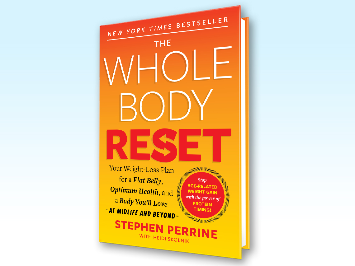 book cover of the whole body reset by stephen perrine with heidi skolnik
