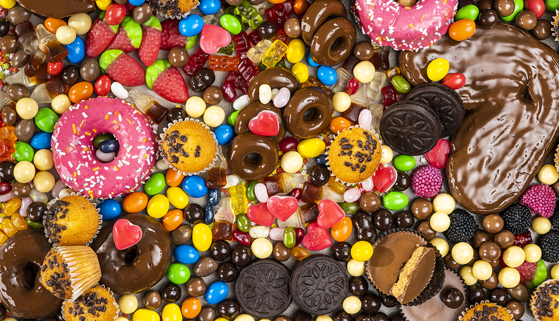 Resist cravings for sugary treats