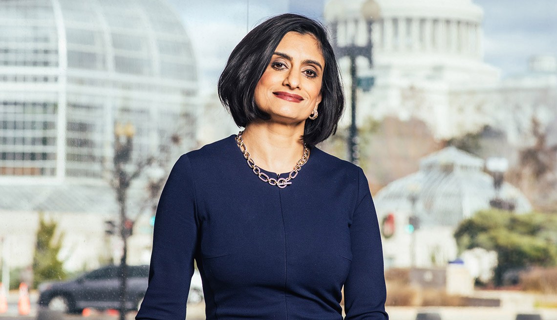 Seema Verma, Administrator of the Centers for Medicare and Medicaid Services Seema Verma at her offices in Washington, DC on November 27, 2018.