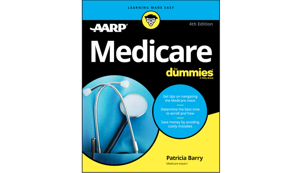 picture of the book cover for AARP's Medicare for Dummies 4th edition by Patricia Berry