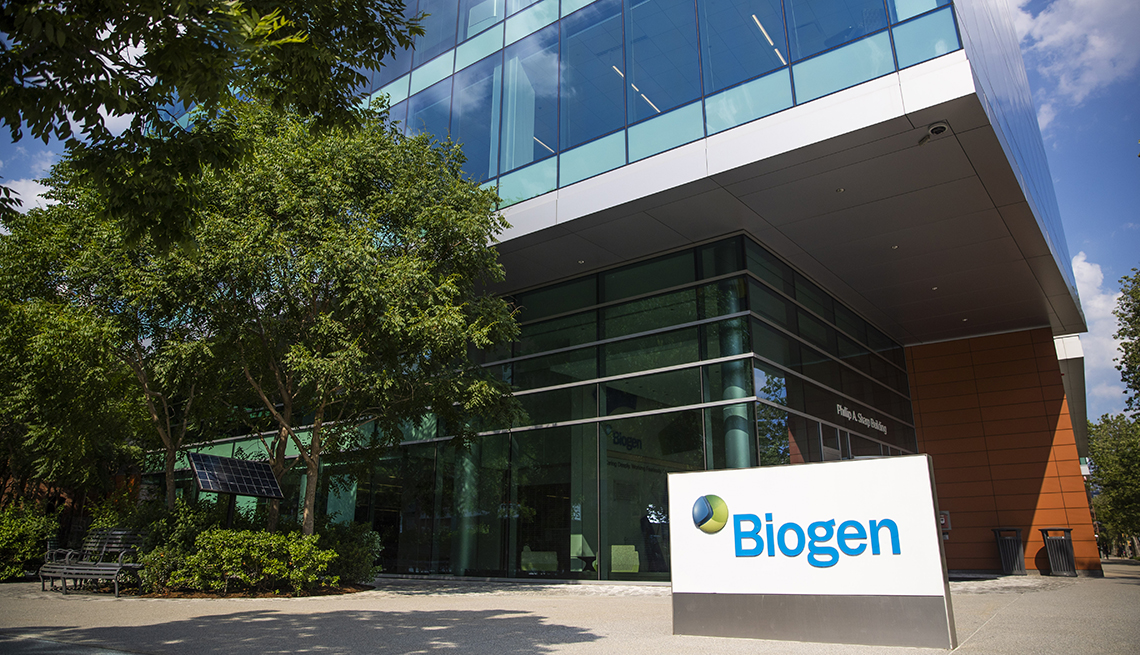 Biogen Inc. headquarters in Cambridge, Massachusetts