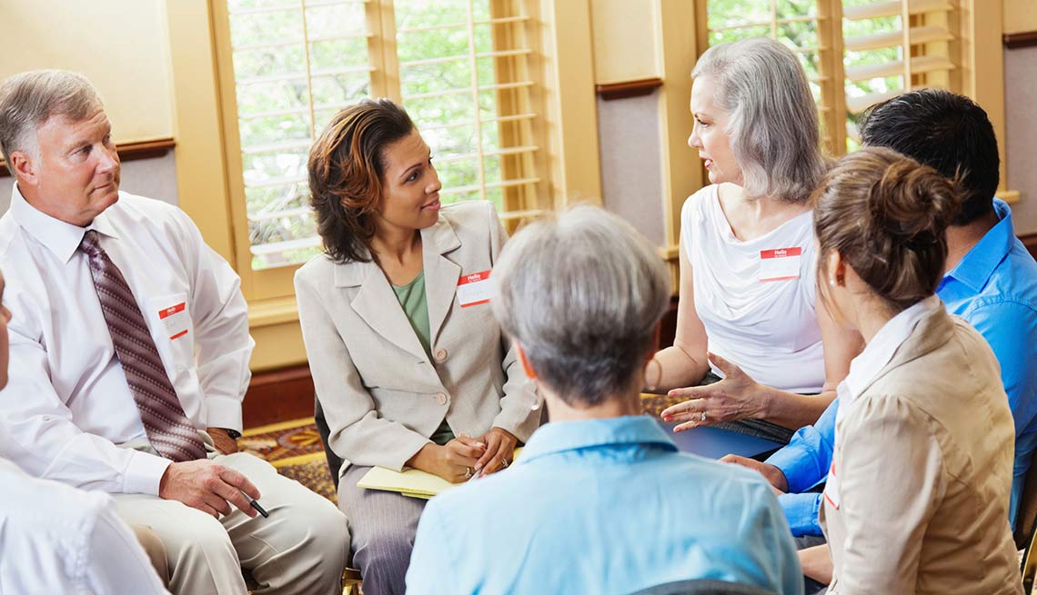 Diverse support group. Find support for caregivers.