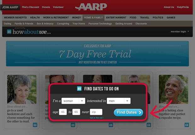 AARP Senior Dating online Craigslist incontri Nashville TN
