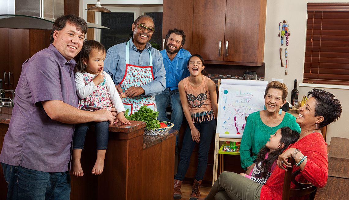 Blended Family, Mixed Race, Modern Family, AARP, Home and Family