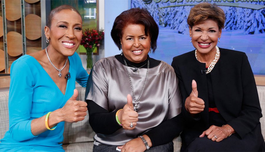 Robin Roberts Of Good Morning America Her Life Through Photos