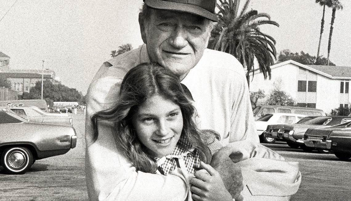 John Wayne And Daughter Marissa Wayne 