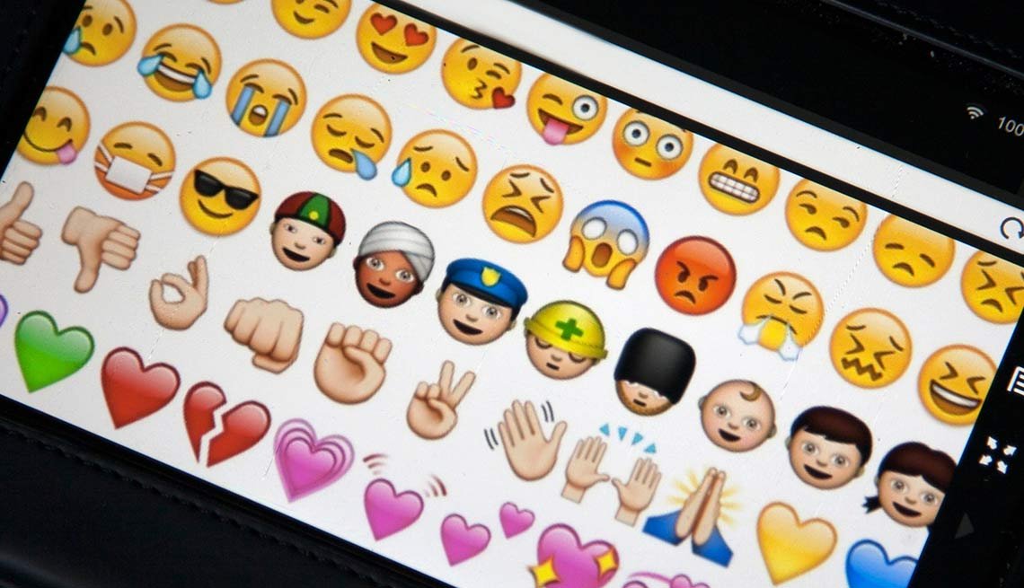 Millennials, Kids And Emojis Via Mobile Phone - AARP