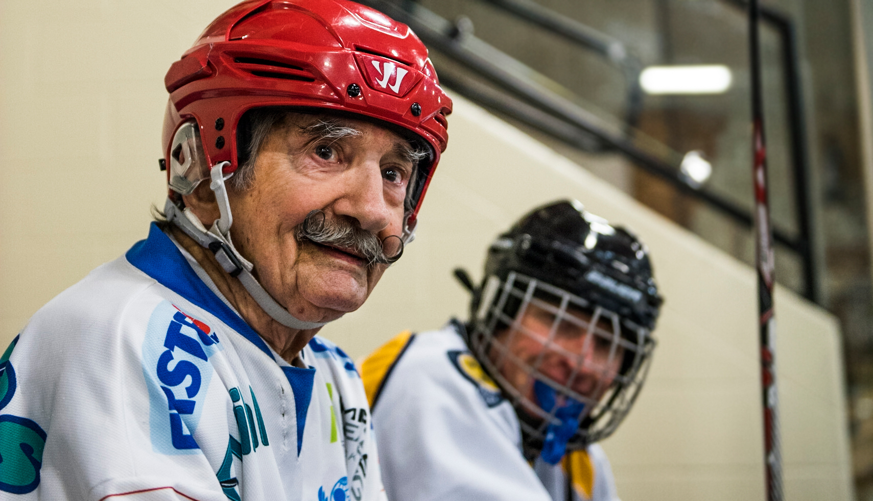 Meet the World's Oldest Hockey Player