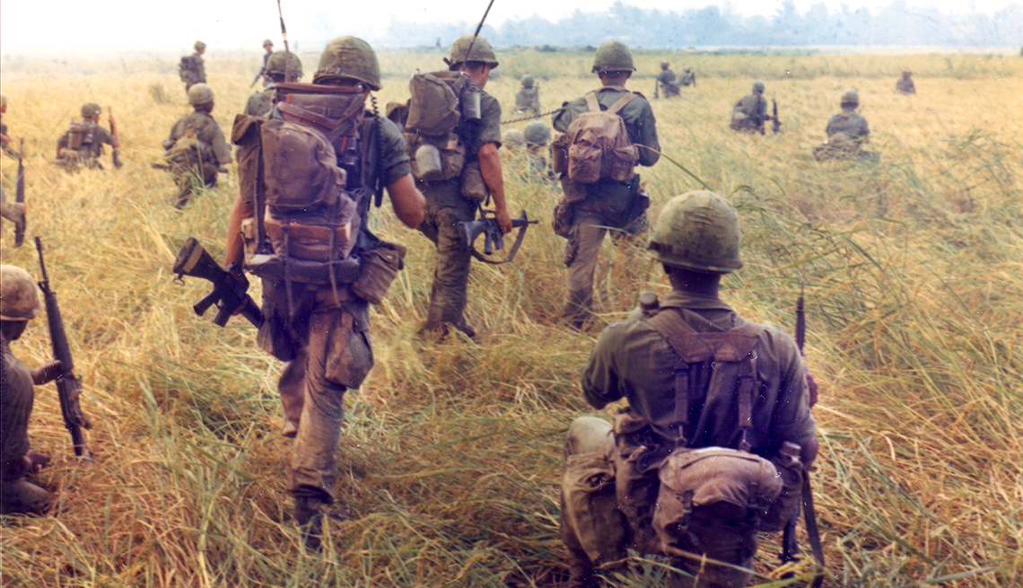 Tropas de Vietnam de la 327ª Infantería, 101ª Brigada Aerotransportada.