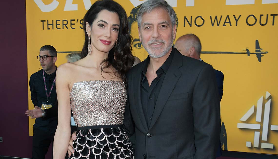 item 3 of Gallery image - Amal Clooney and George Clooney 