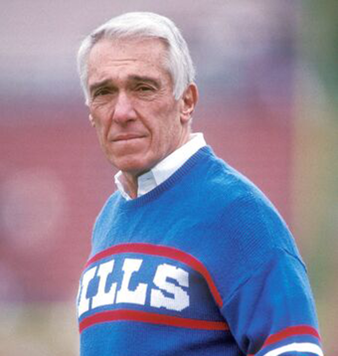 Buffalo Bills coach Marv Levy