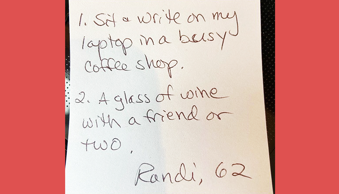 item 3 of Gallery image - randi age sixty two wants to write on their laptop in a coffee show and have wine with friends