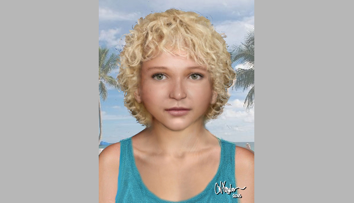 item 10 of Gallery image - Representación gráfica de una mujer hallada en Florida