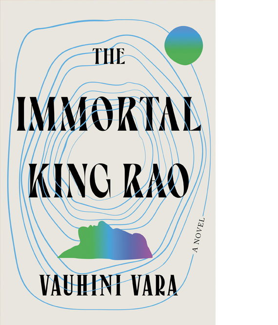book cover of the immortal king rao by vauhini vara