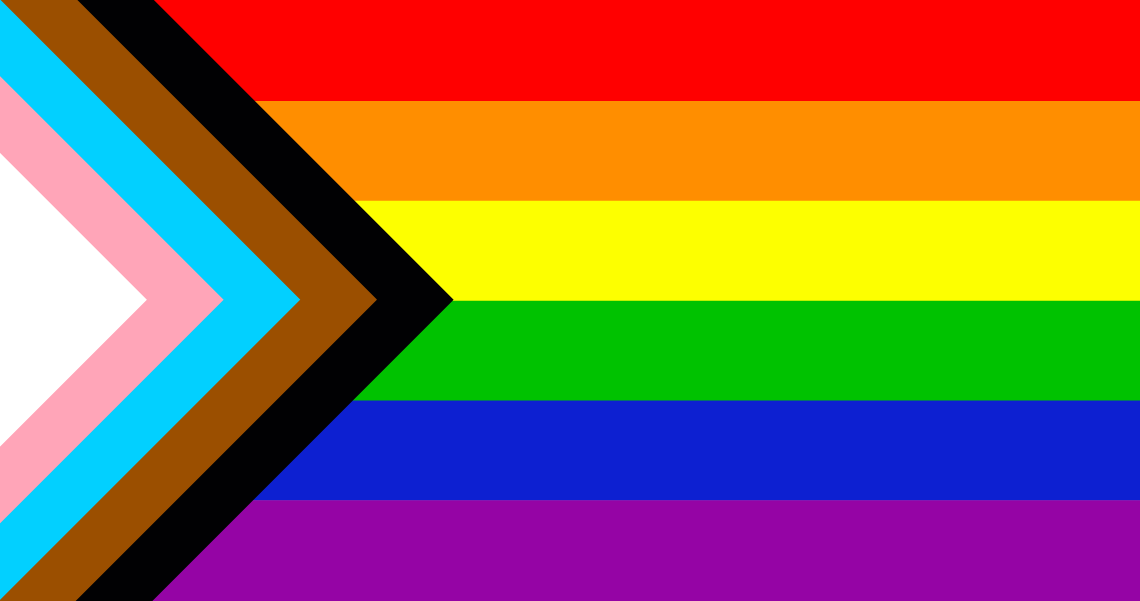 inclusive pride flag