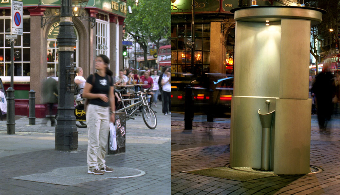 Charing Cross Road urinal