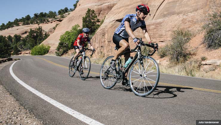 AARP Great Places to Retire 2012- cyclists in Grand Junction, Colorado