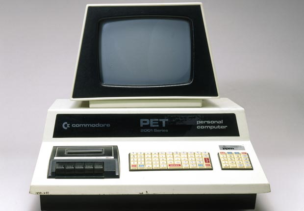 El Commodore PET (Personal Electronic Transactor) fue uno de los primeras microcomputadoras.