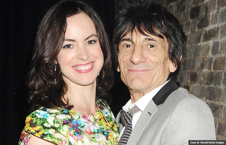 Sally Humphreys is 30 years younger than her husband Ronnie Wood