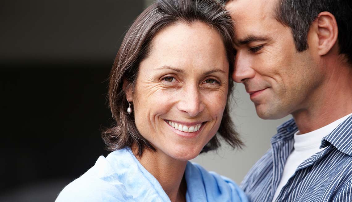 Portrait of couple embracing. Sex after 50 may be the best yet. (Istockphoto)