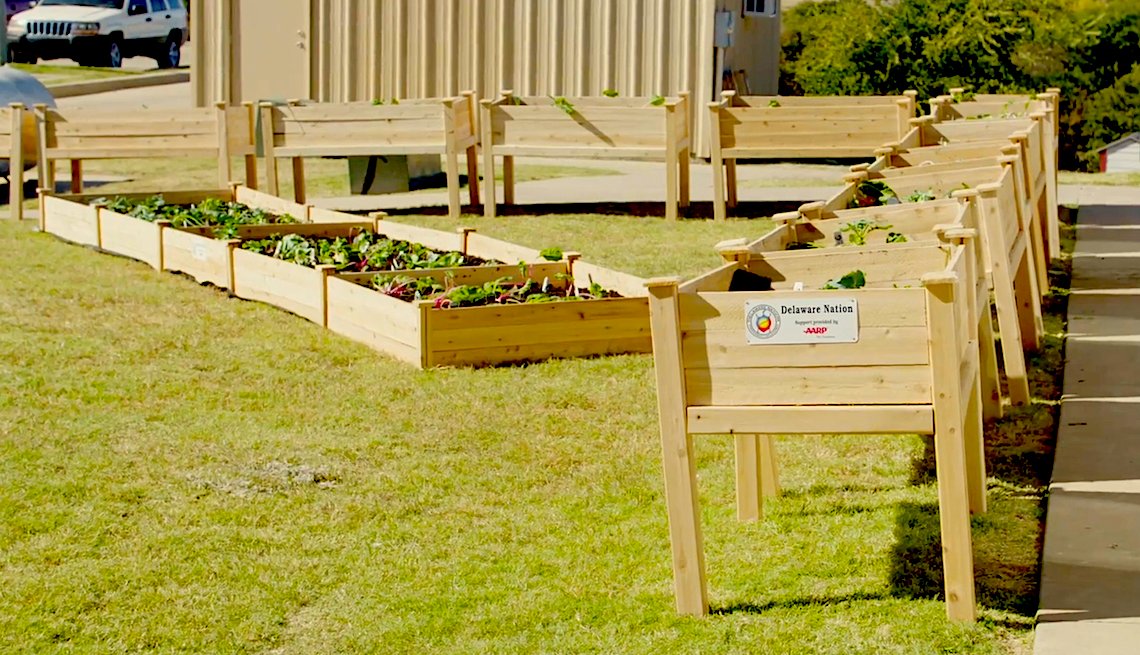 Delaware Nation Uses Grant to Build a Community Garden