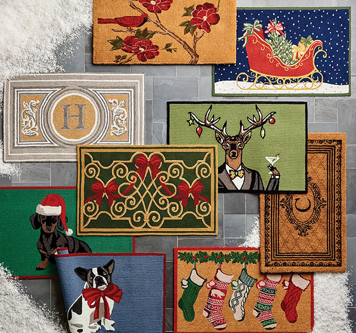 item 5 of Gallery image - Collection of holiday doormats