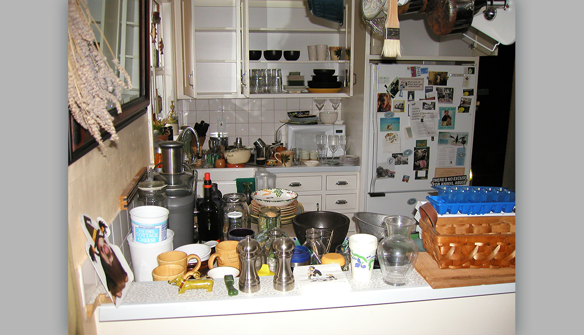 item 5 of Gallery image - a cluttered kitchen