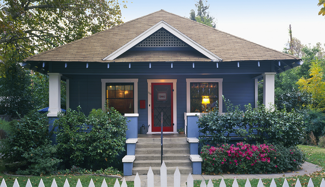 Casa estilo bungalow en el área de Grass Valley, California