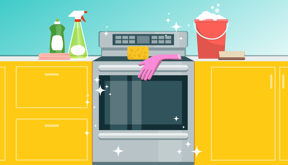 Cómo limpiar el horno y los quemadores de la estufa