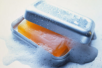 Limpie los gérmenes de su casa: un jabón