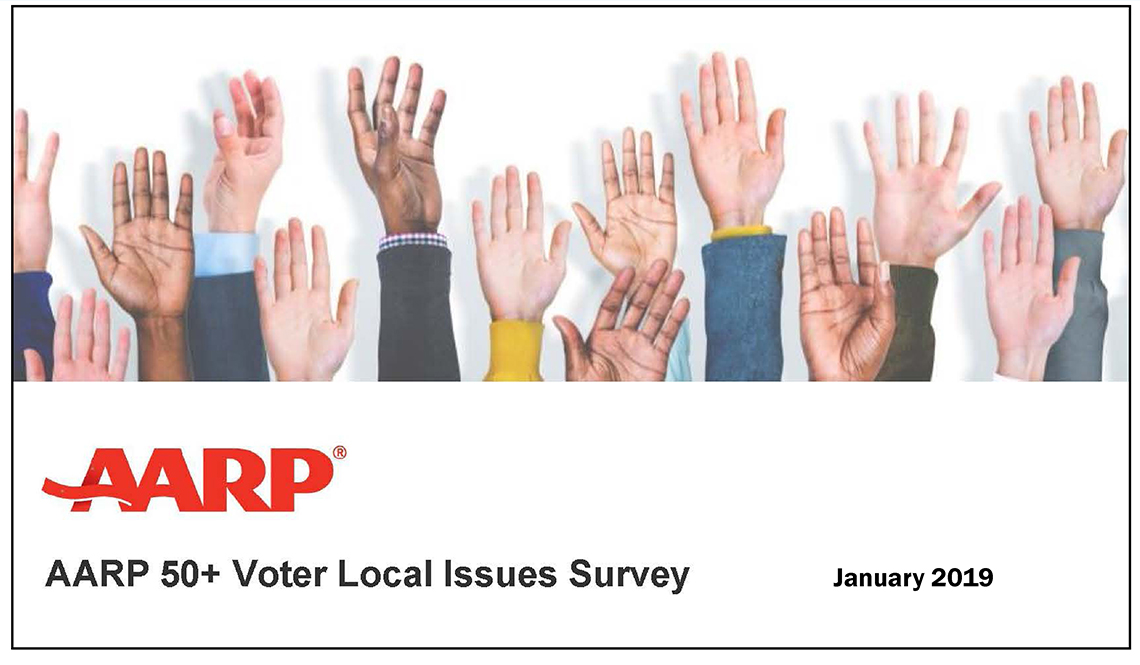 2019 AARP 50+ Voter Local Issues Survey