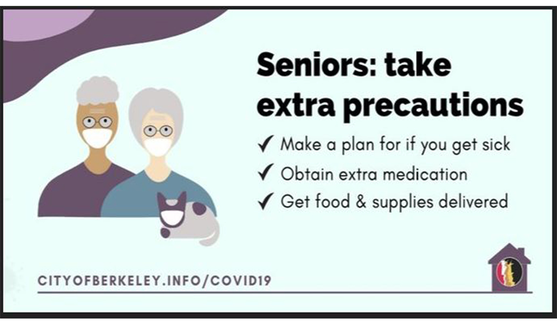 Seniors: Take Extra Precautions