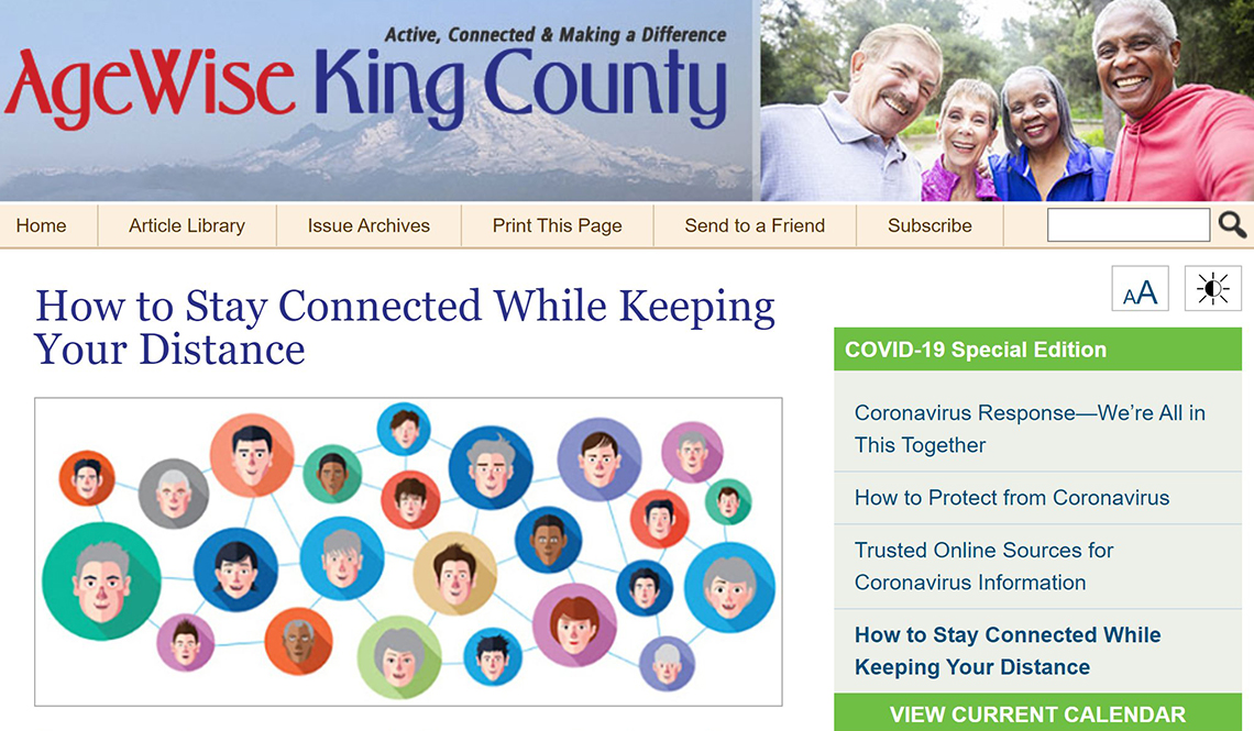 AgeWise King County Website