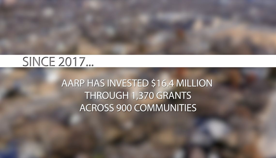 Video about the AARP Community Challenge 