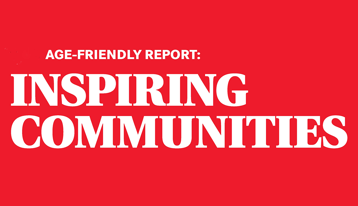 Cover of the Age-Friendly Report Inspiring Communities