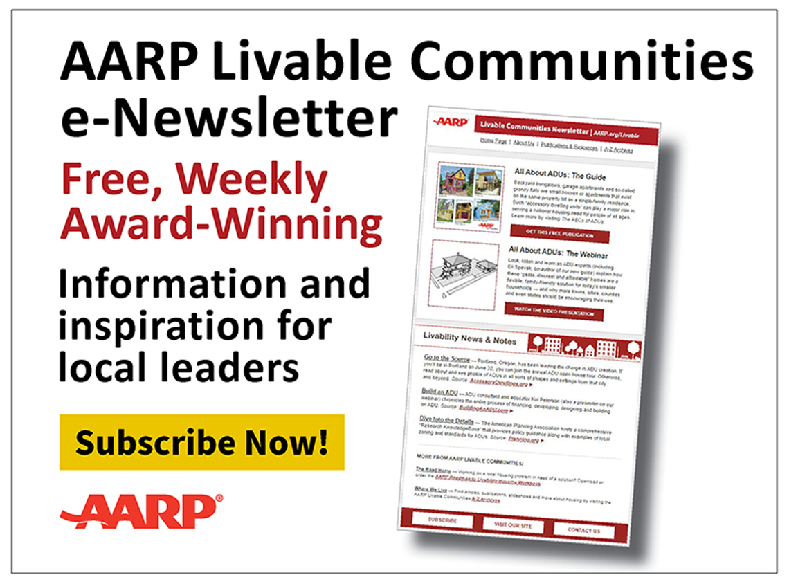 AARP Livable Communities e-Newsletter