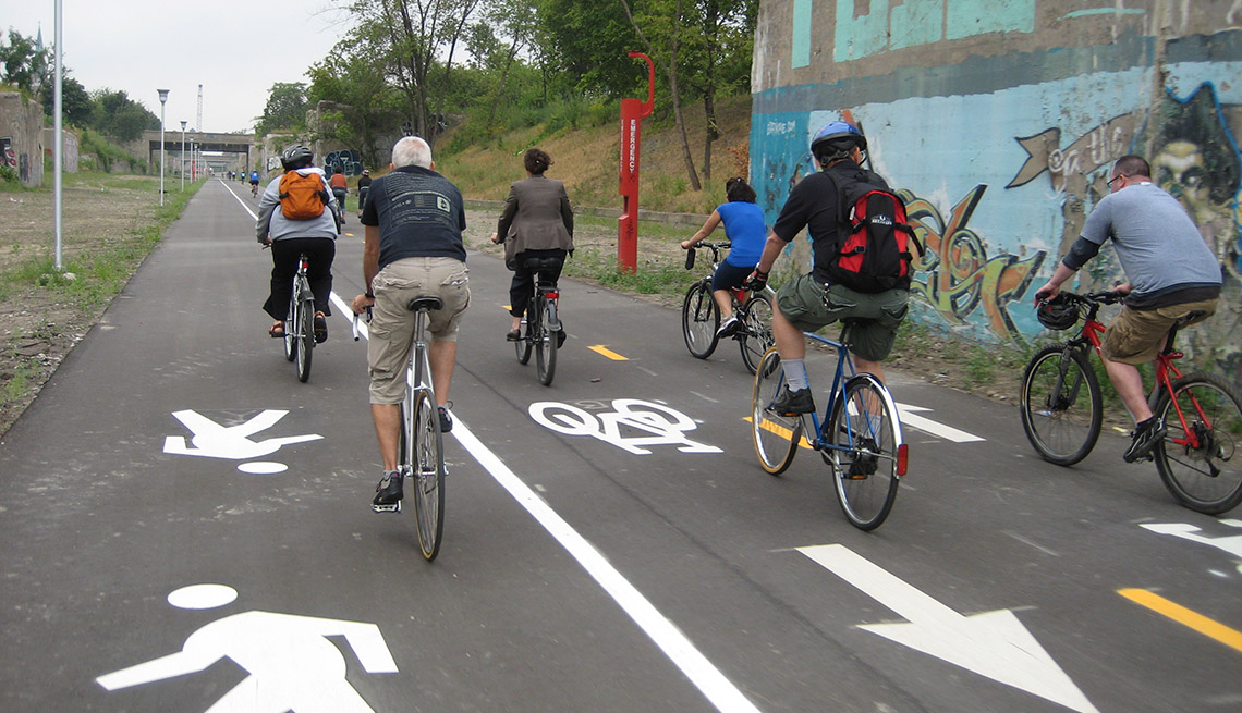 Shared Use Paths, Bicyclists, Runners, Pedestrians, Livable Communities, Mid Range Community Projects