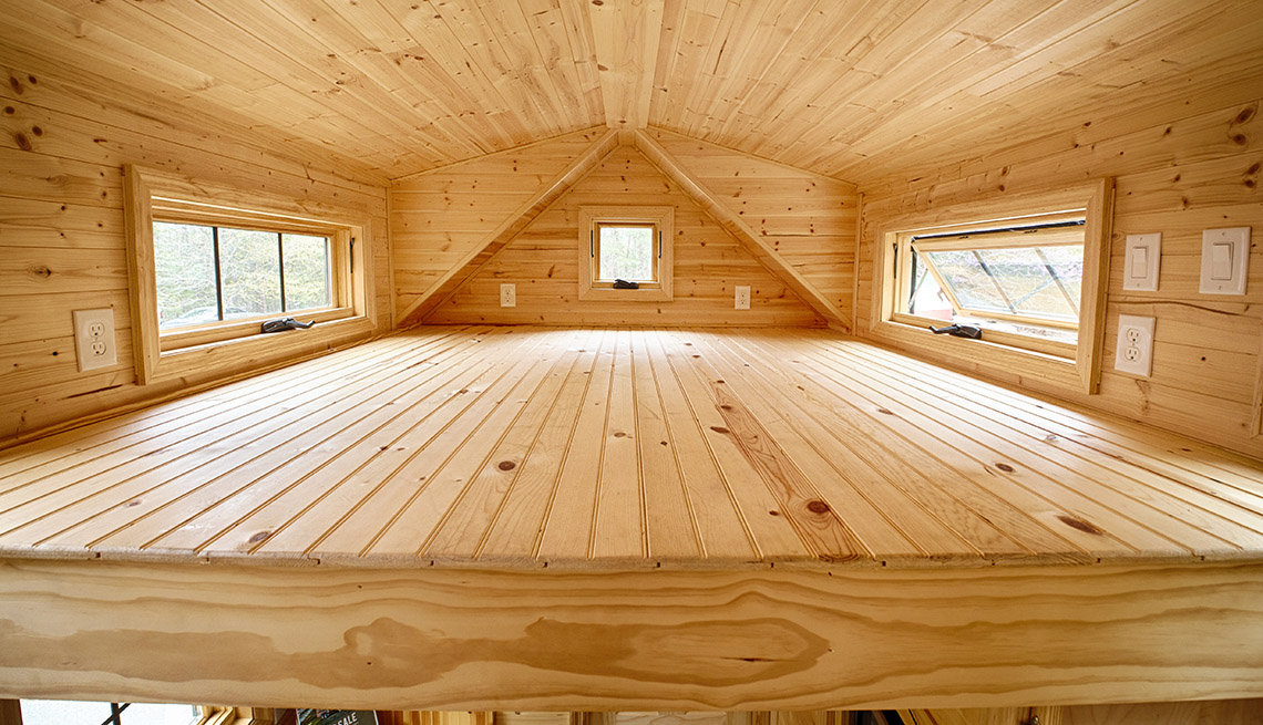 Loft Space For Sleeping Inside Tiny Houses, Livable Communities