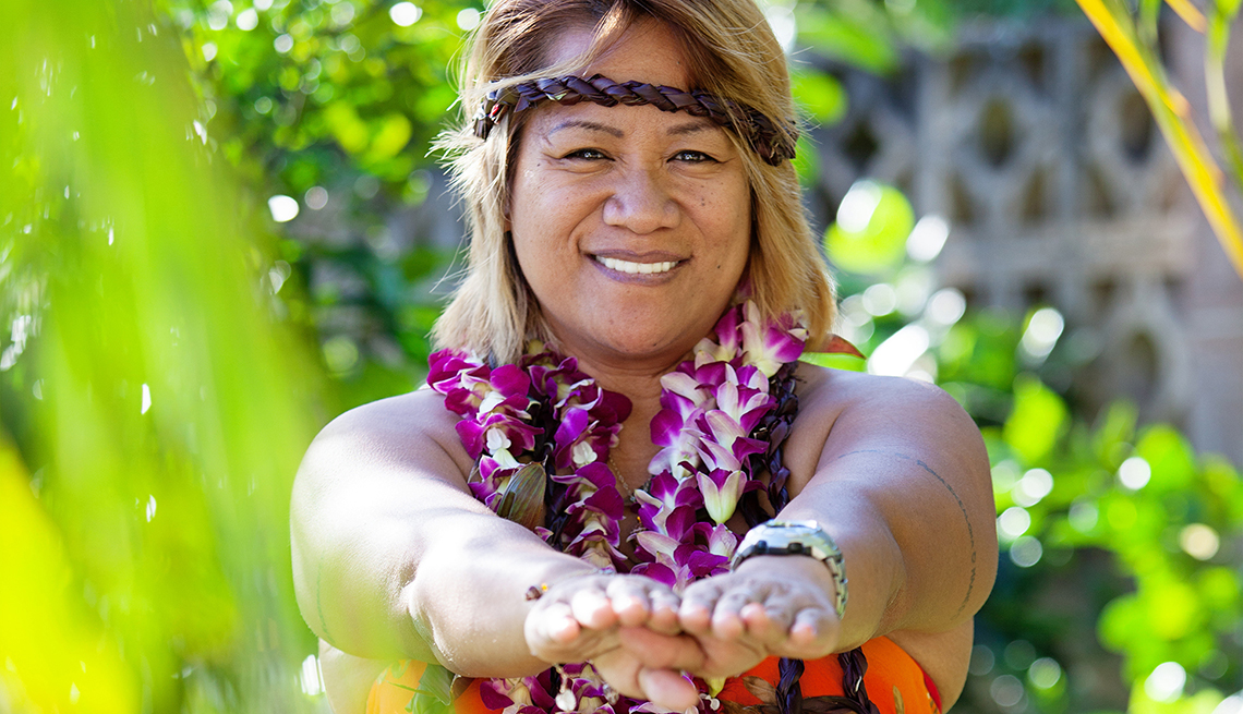 Hula moves, Helping Make Dreams Come True, AARP Livable Communities