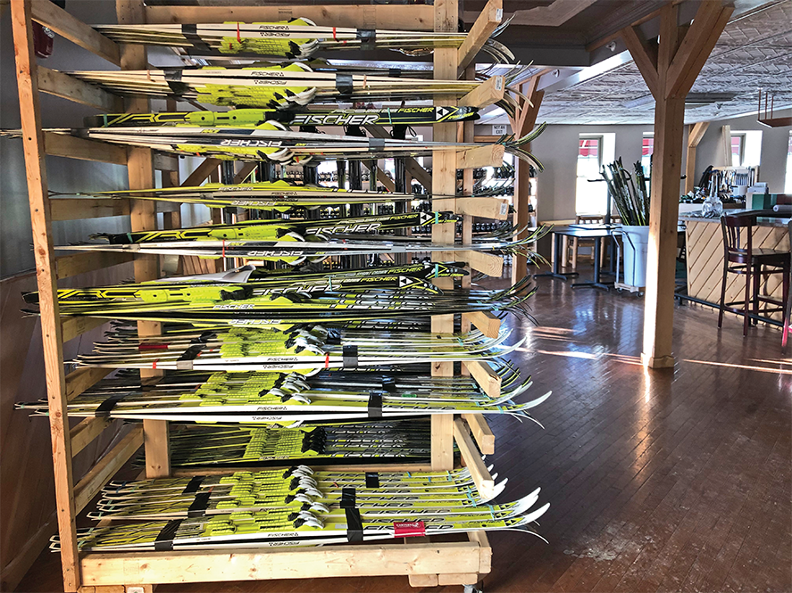 Skis in Maine