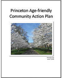 Cover of the Princeton Age-Friendly Action Plan