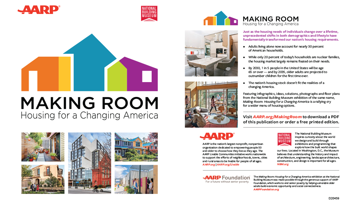 Front and back covers of Making Room - Housing for a Changing America