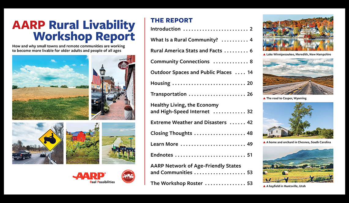 AARP Rural Livability Workshop Report