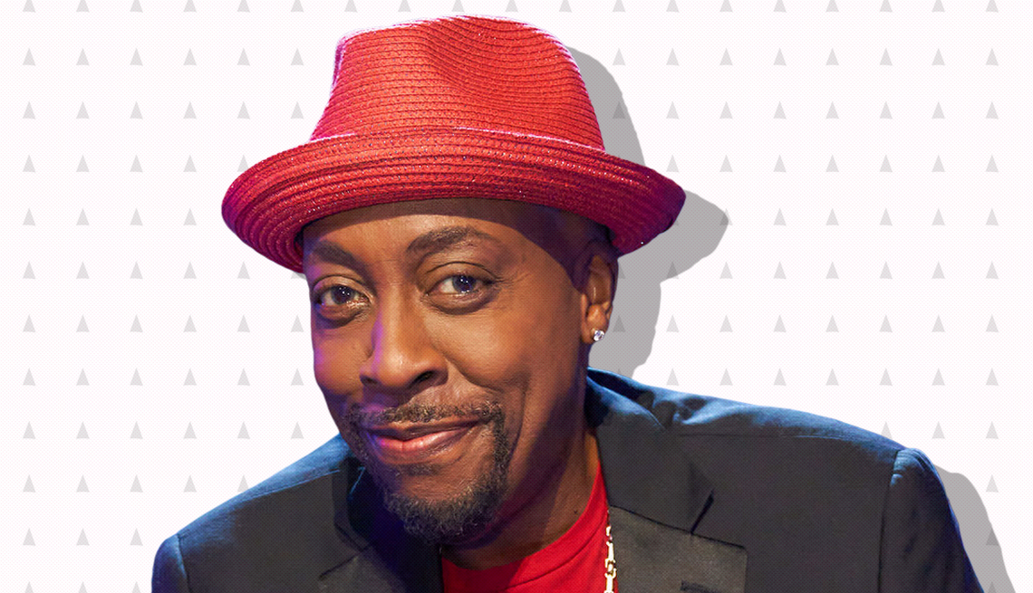 item 17 of Gallery image - arsenio hall against white background with mini triangles