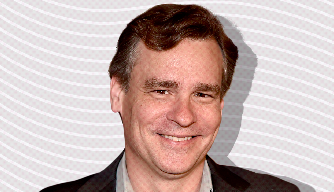 item 1 of Gallery image - robert sean leonard against light gray background with curved lines going horizontally from one end to the other