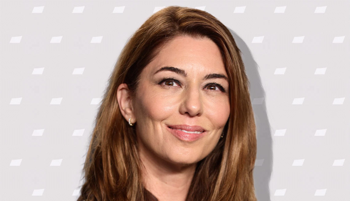 item 18 of Gallery image - sofia coppola against light gray background with mini shapes