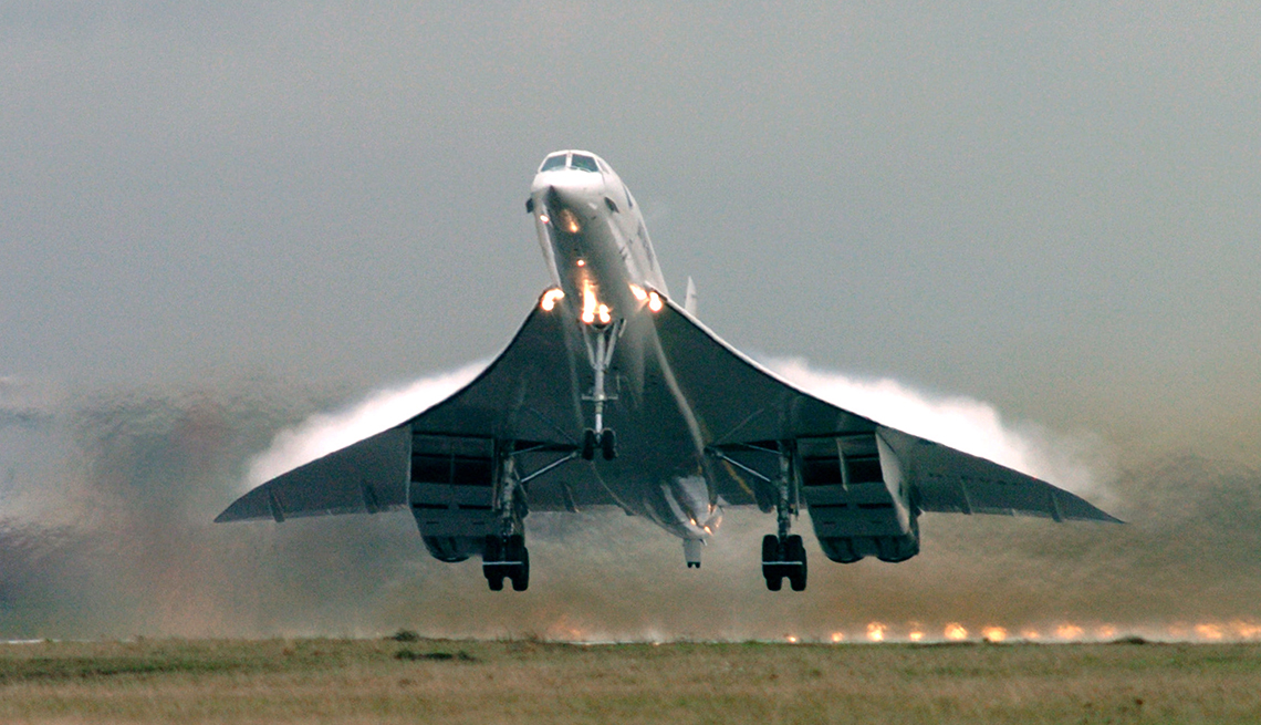item 5 of Gallery image - A British Airways Concorde taking off