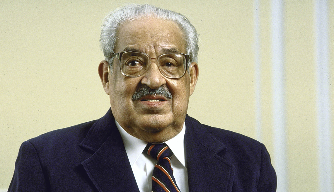 Portrait of Supreme Court Justice Thurgood Marshall